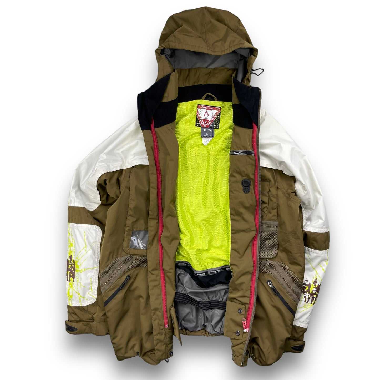 2005 Oakley Nitro Fuel Concealed Magnetic Pocket Jacket (L)