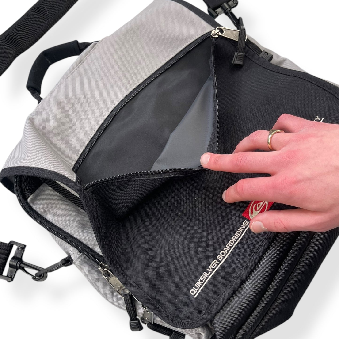 2000's Quiksilver 'Lazy Bone' Messenger Bag