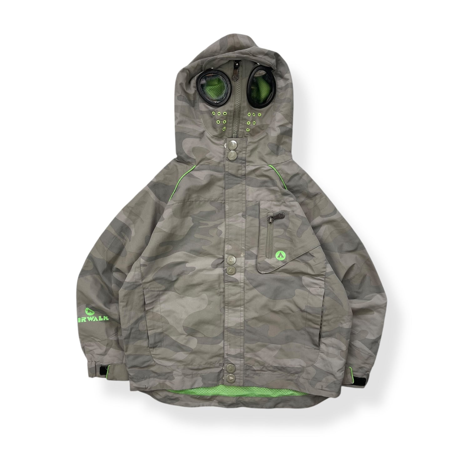 2000's Airwalk Camo Goggle Jacket (XS)