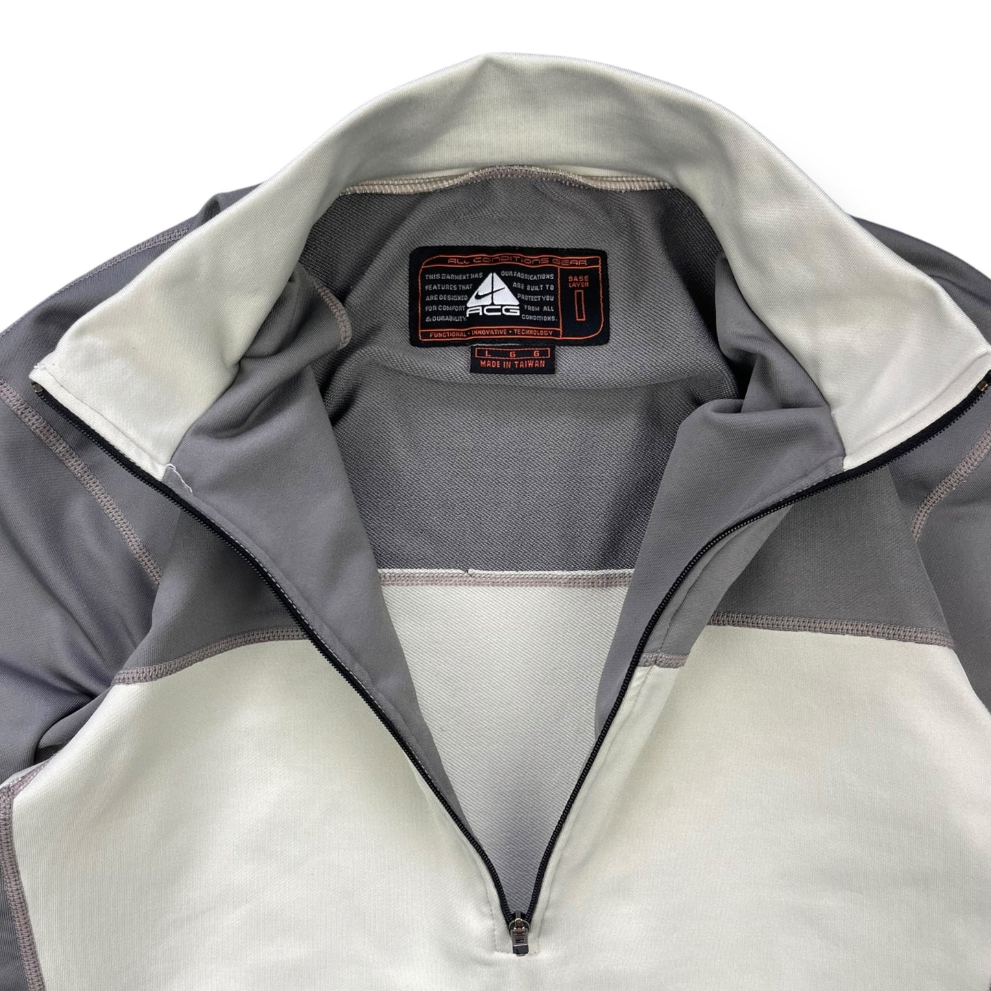 2008 Nike ACG 1/4 Zip Base Layer (L)