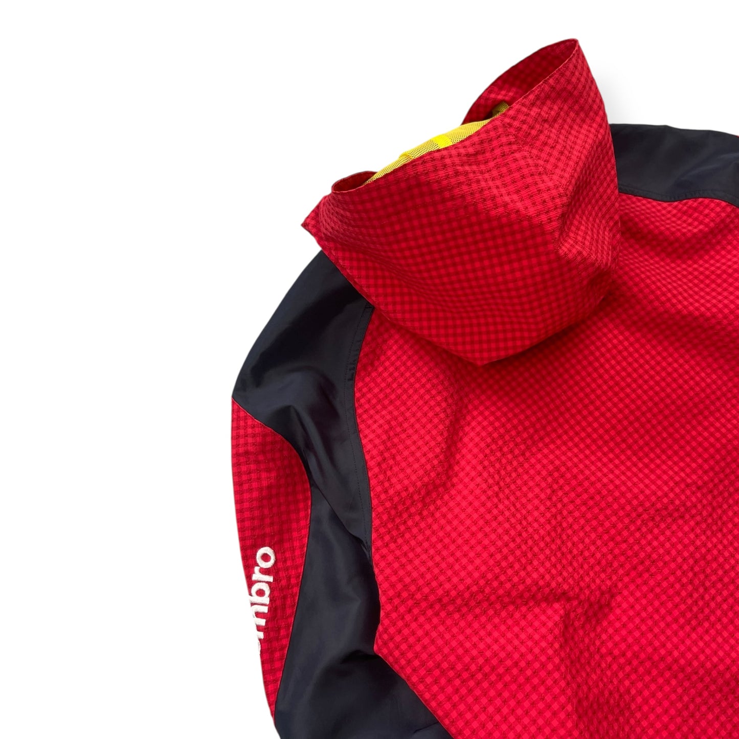 2000's Umbro Gingham Panelled Ventilated Jacket (M)