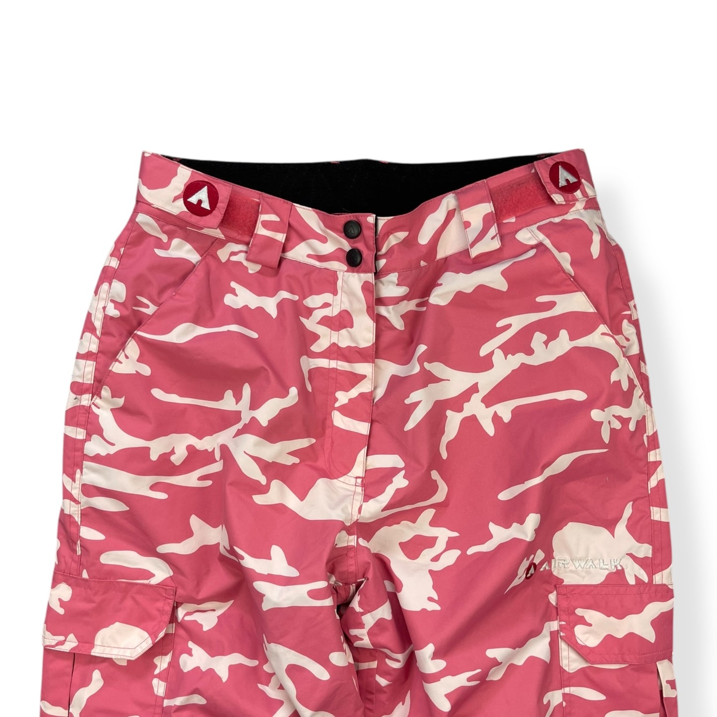 2000's Airwalk Pink Camo Goggle Jacket / Ski Trousers (L)