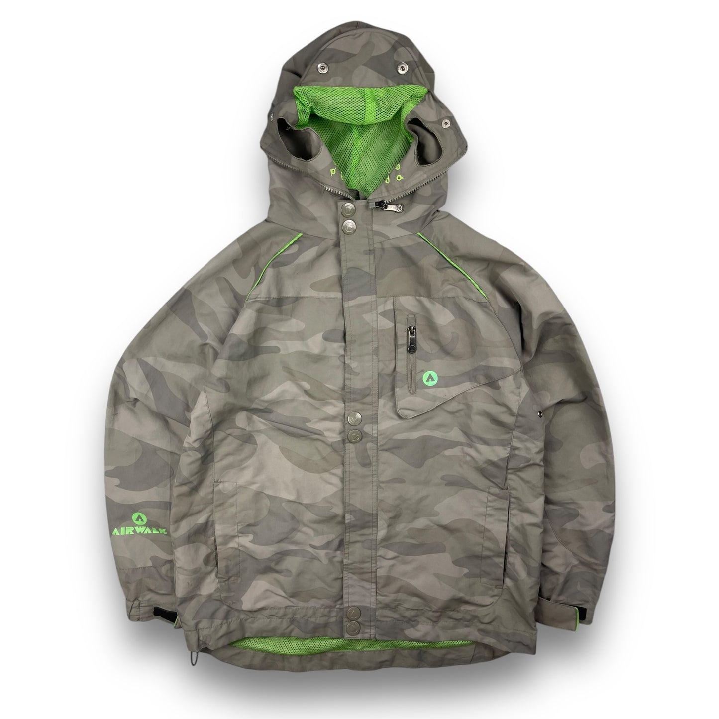 2000's Airwalk Camo Goggle Jacket (S/M)