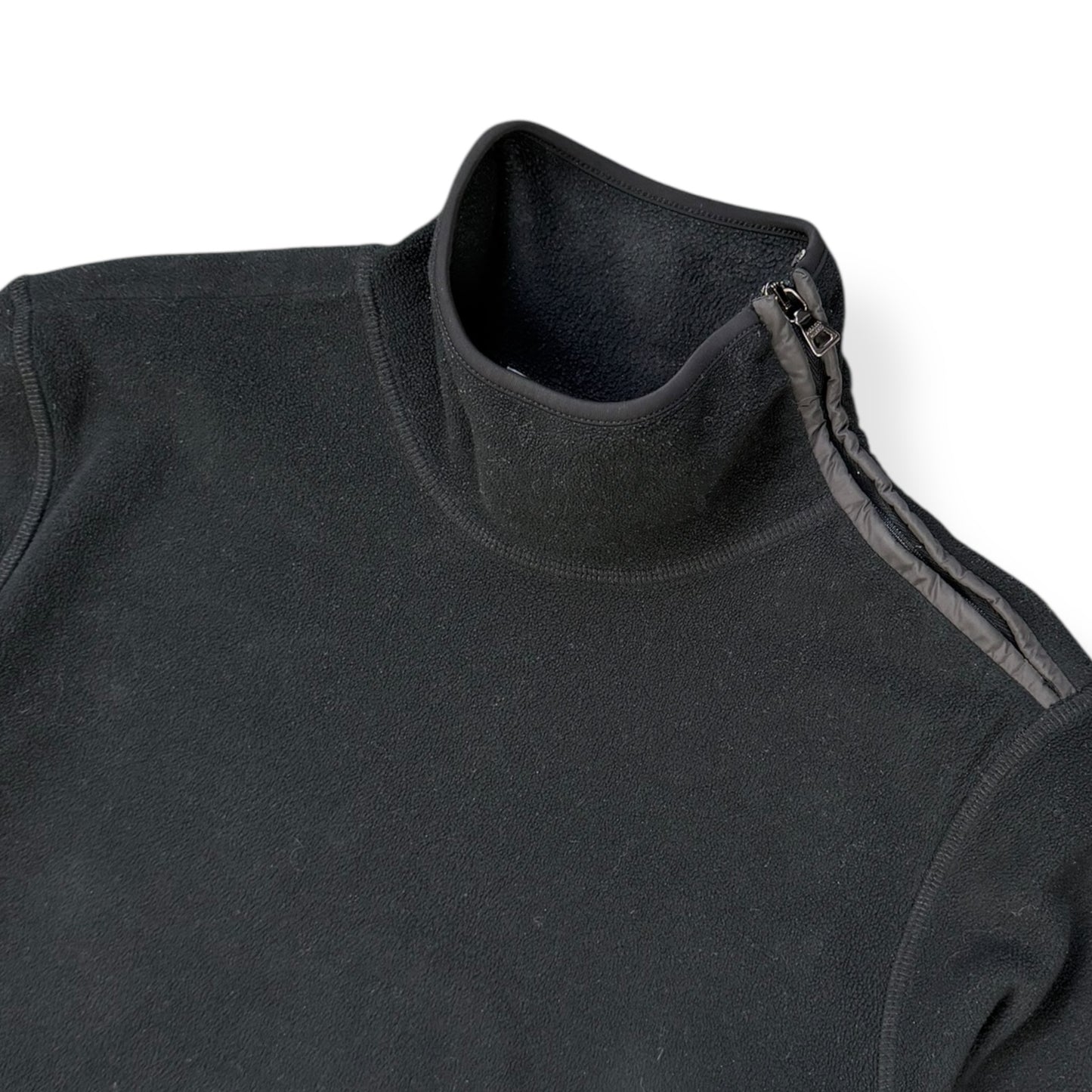 2000's Prada Sport Asymmetric Shoulder Zip Fleece (M)