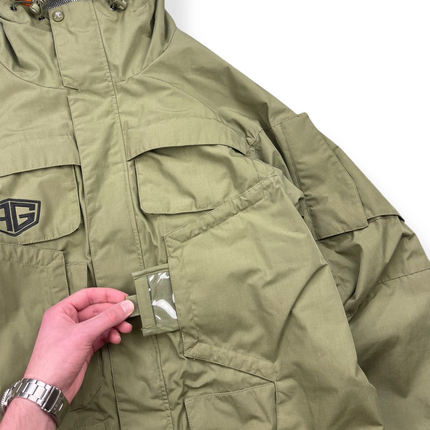 2000's Burton Analog Hidden Pocket Kevlar Jacket (L)
