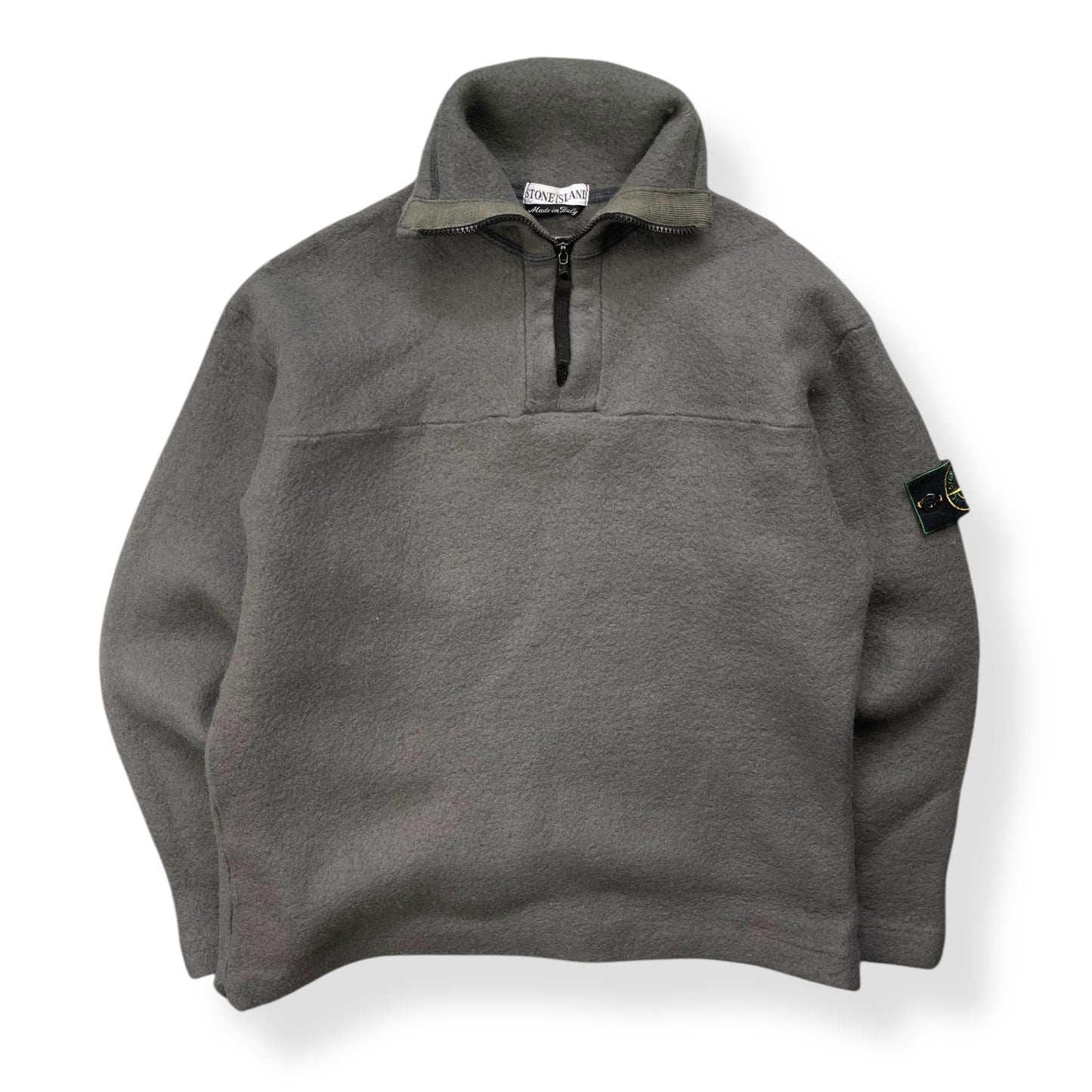 AW1998 Stone Island Wool 1/4 Zip Jumper (M)