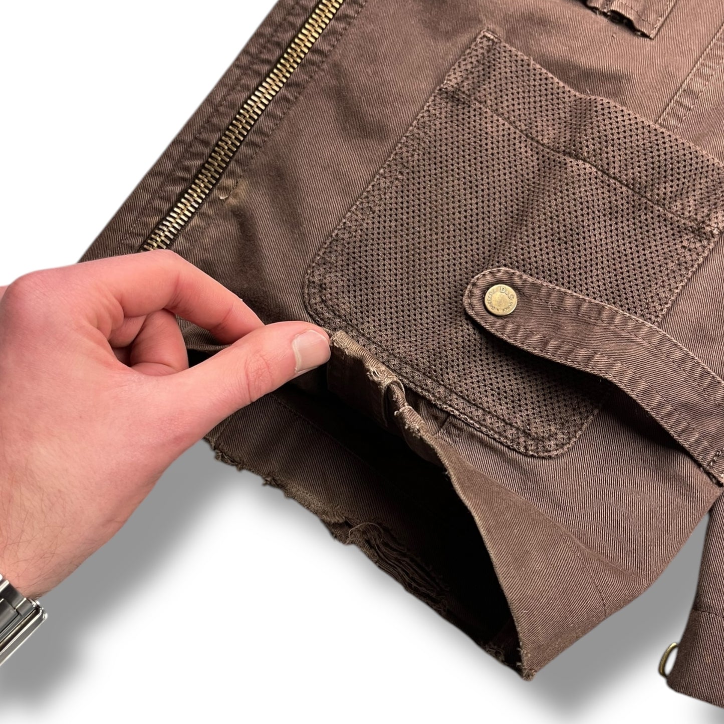 2003 Dolce & Gabbana Full Zip Cargo Trousers (30)
