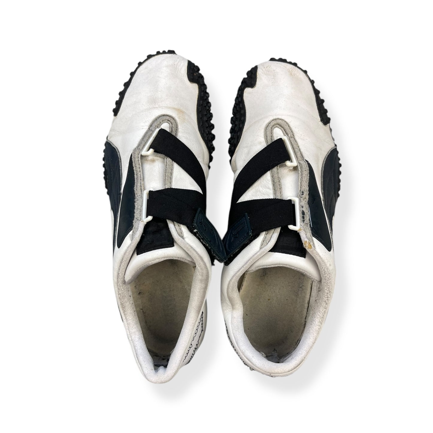 2000's Puma Mostro Leather White/Navy (UK8)