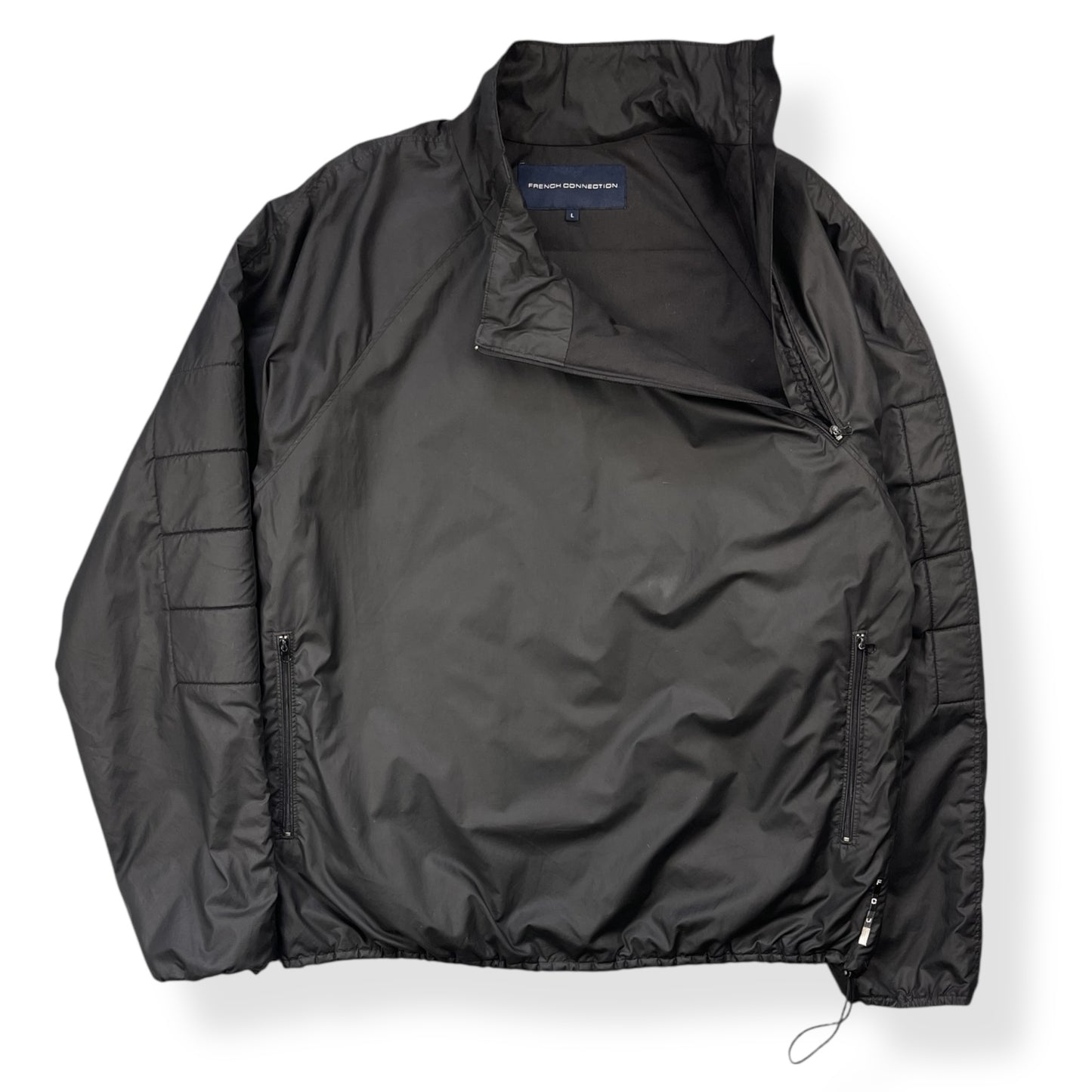 2000's FCUK Asymmetric Padded Elbow Jacket (L)