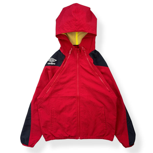 2000's Umbro Gingham Panelled Ventilated Jacket (M)