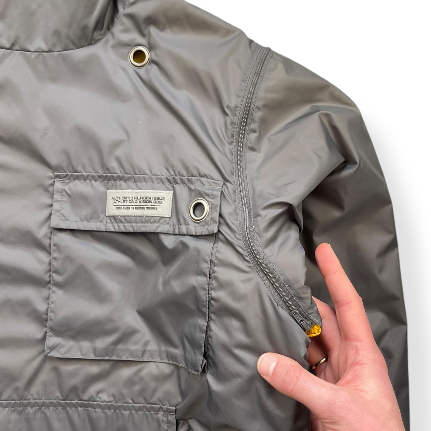 1990's Tommy Hilfiger Convertible Dual Zip Jacket (M)