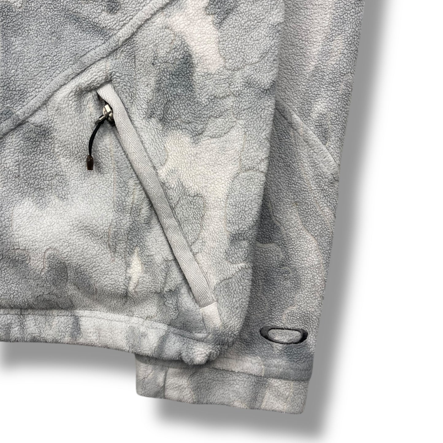 2008 Oakley Snow Camo Fleece Jacket (M)