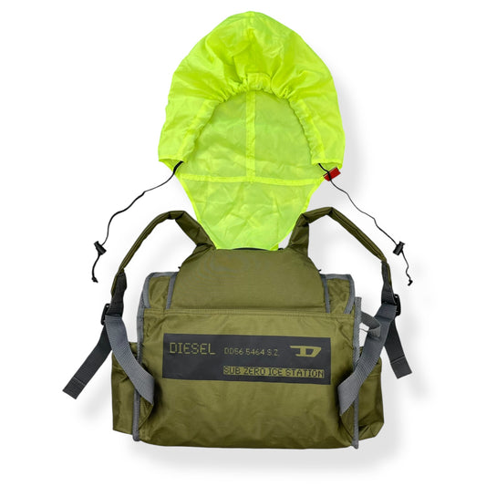 2000's Diesel Cargo Backpack Integrated Hood