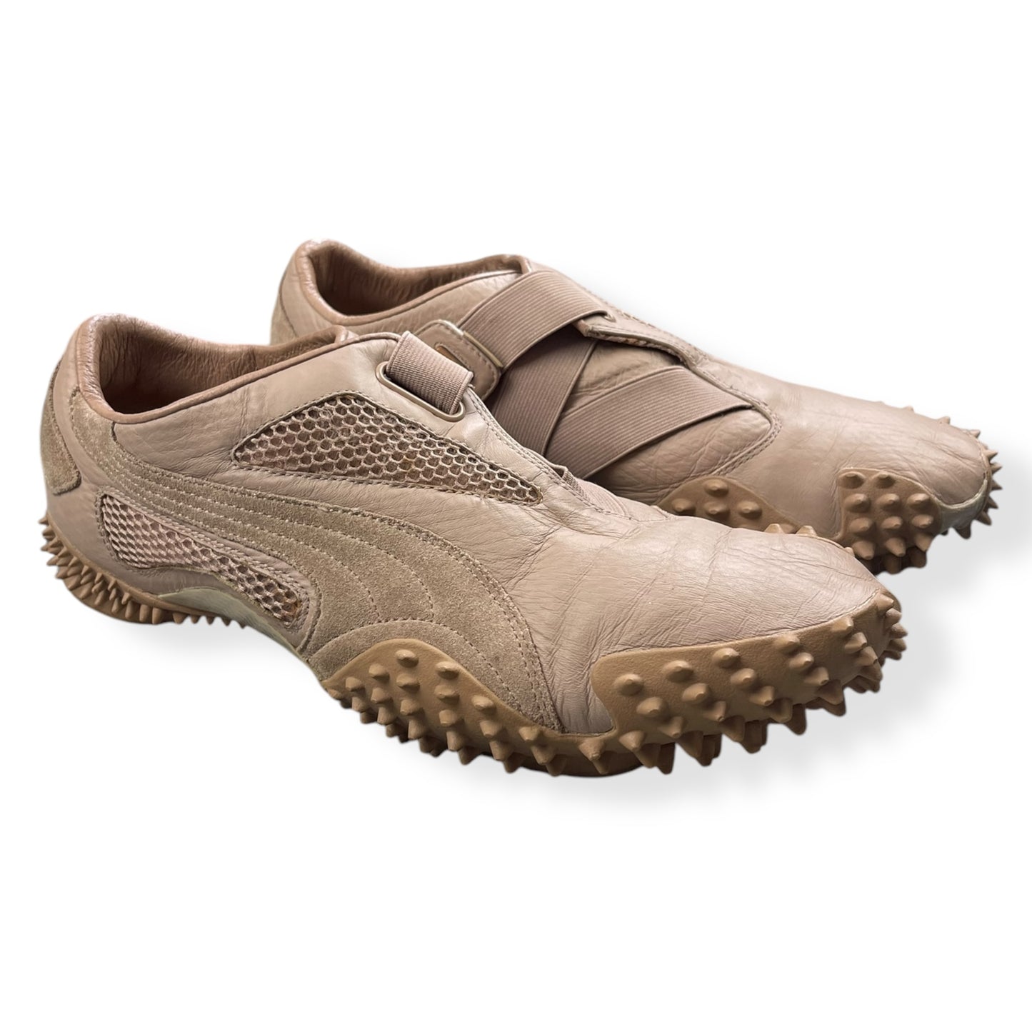 2000's Puma UR Mostro Leather Nude (UK9)