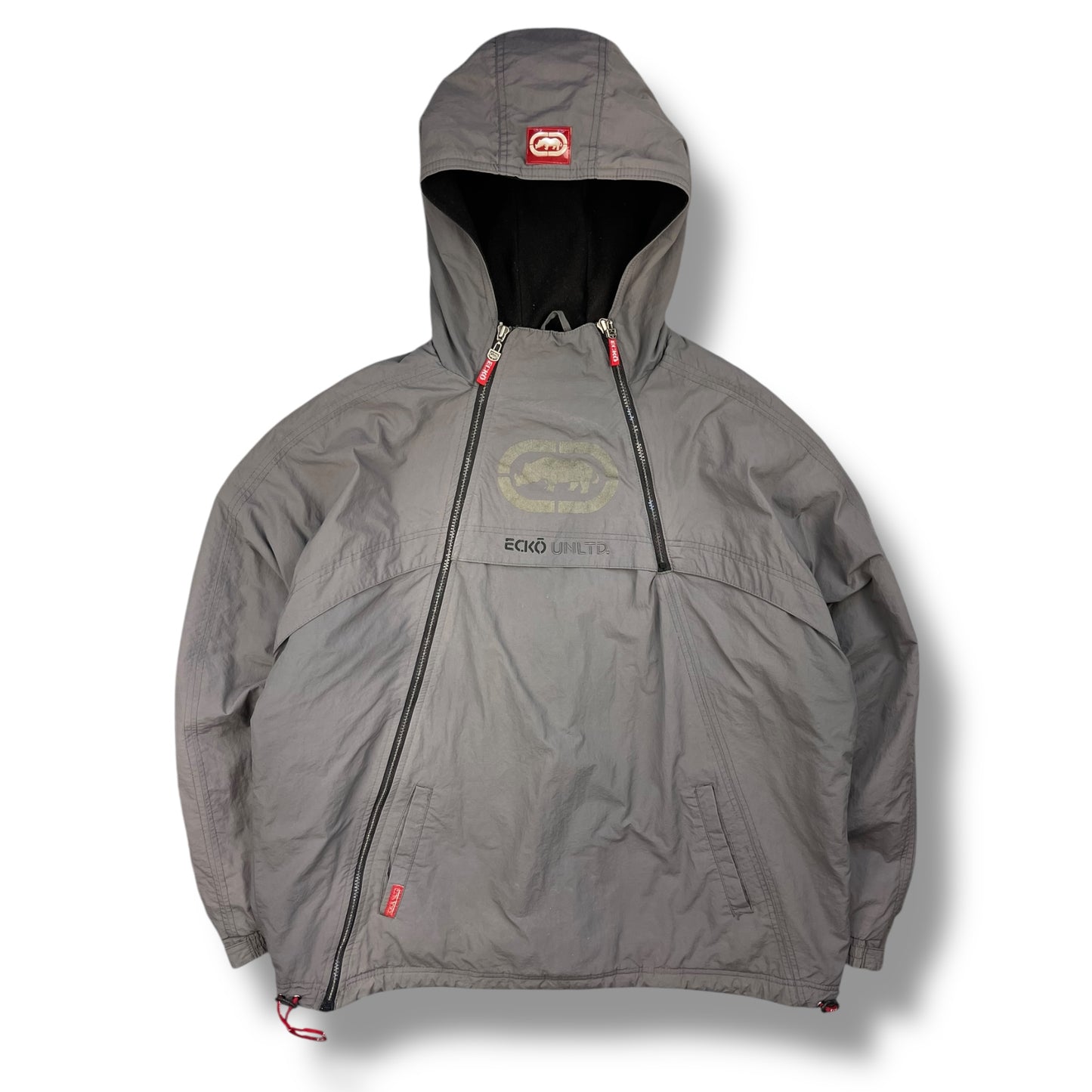 2000's Ecko Asymmetric Dual Zip Jacket (XL)