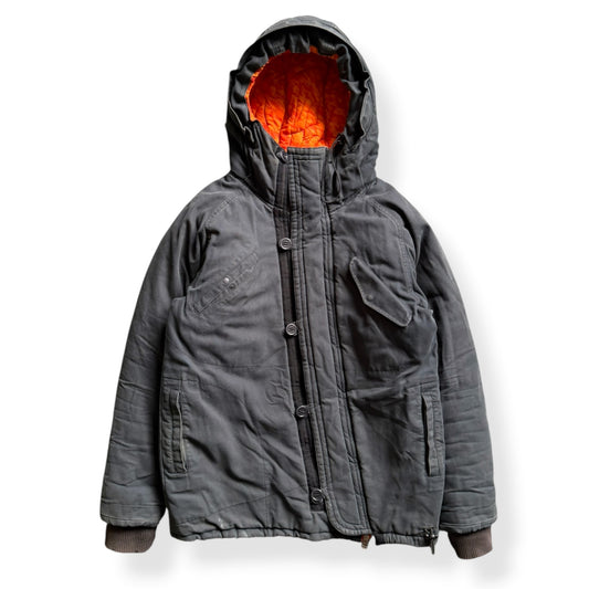2000's Maharishi Asymmetric Zip Padded Parka (L)