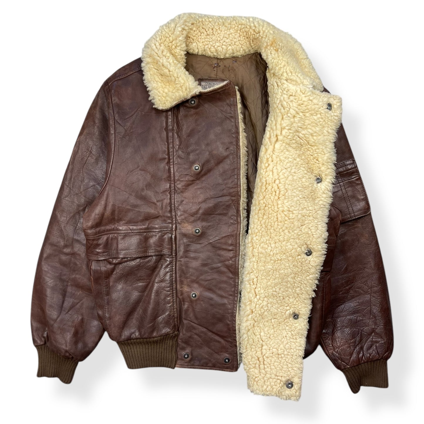 1980's Marithe + Francois Girbaud Millesimes Leather Jacket (M)
