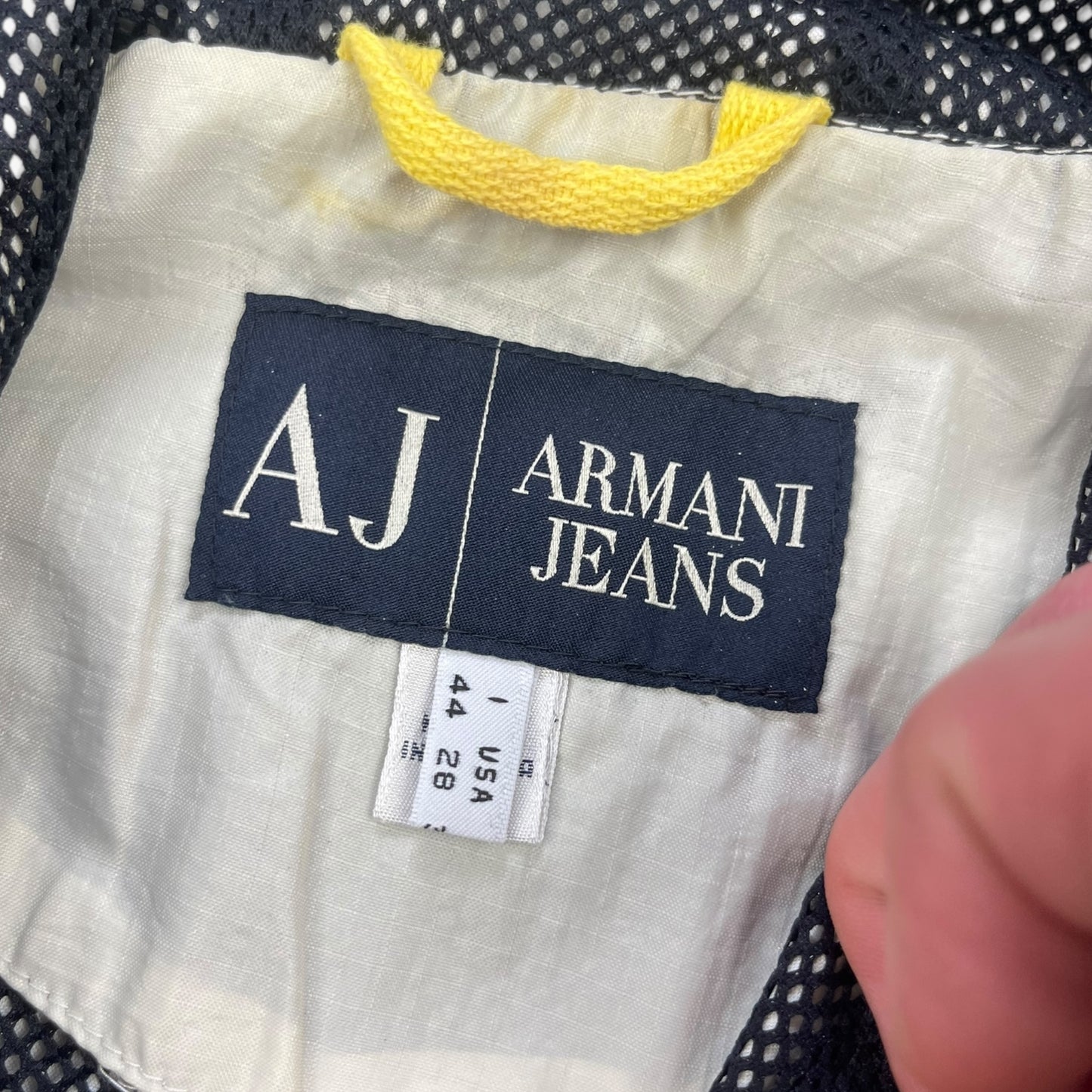 2000's Armani Jeans Ventilated Jacket (S)