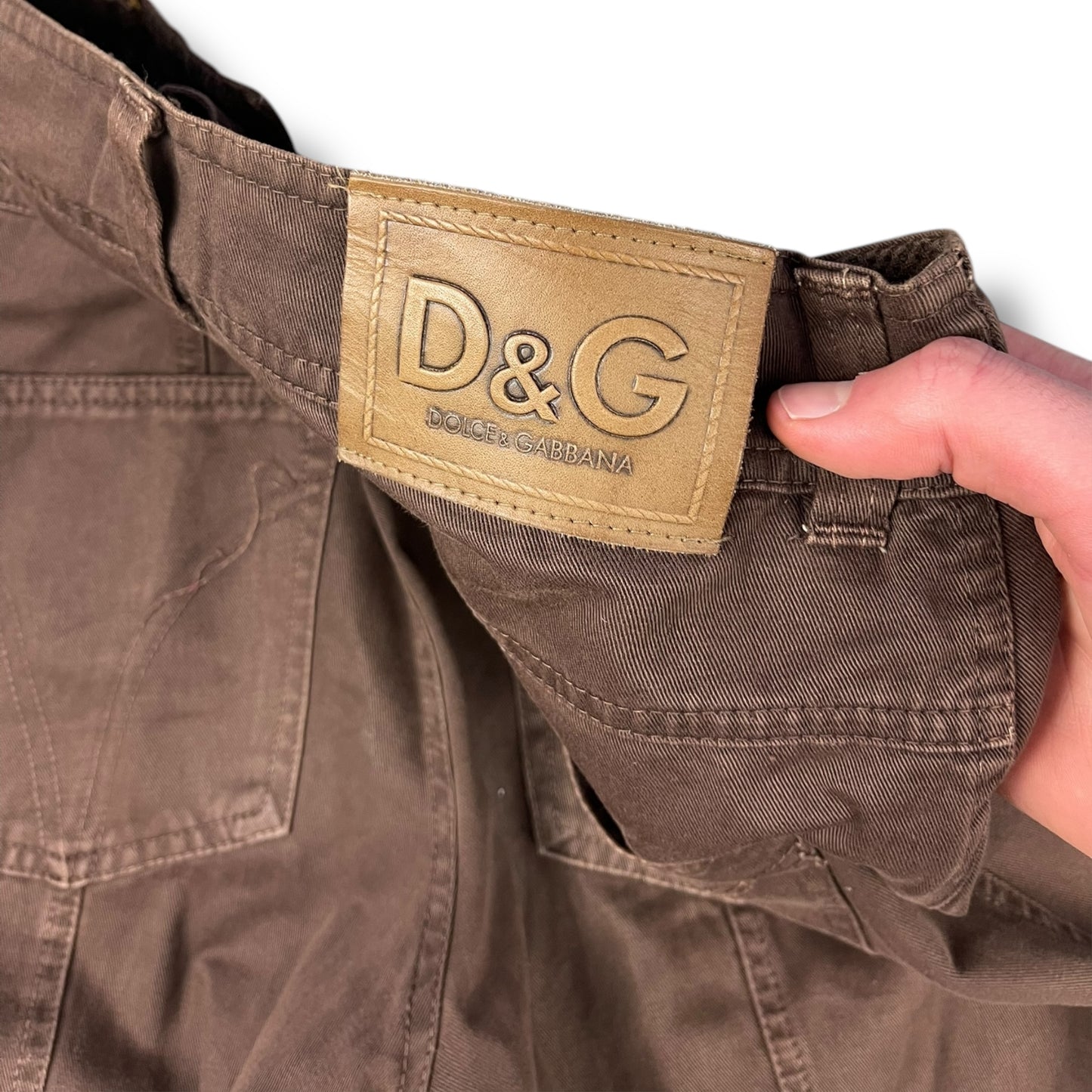 2003 Dolce & Gabbana Full Zip Cargo Trousers (30)