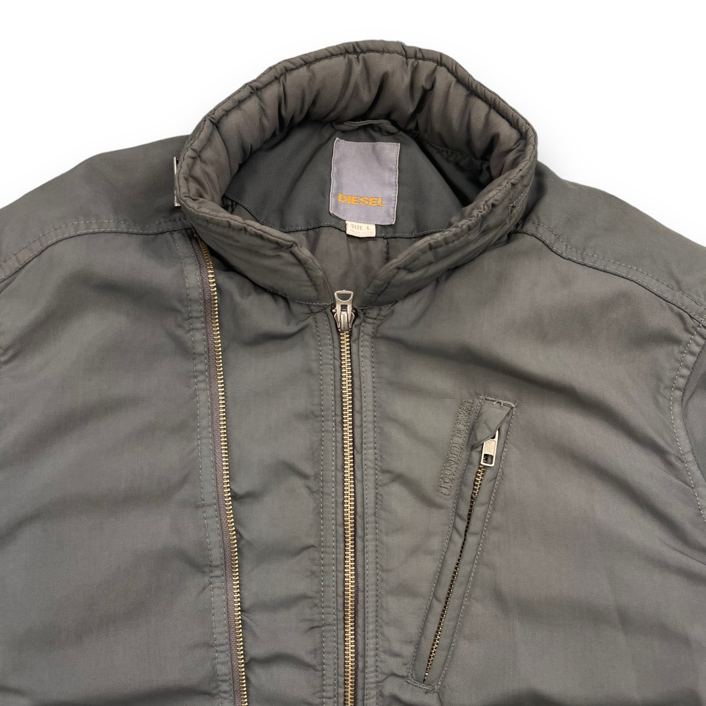 2000's Diesel Double Zip Jacket (L)