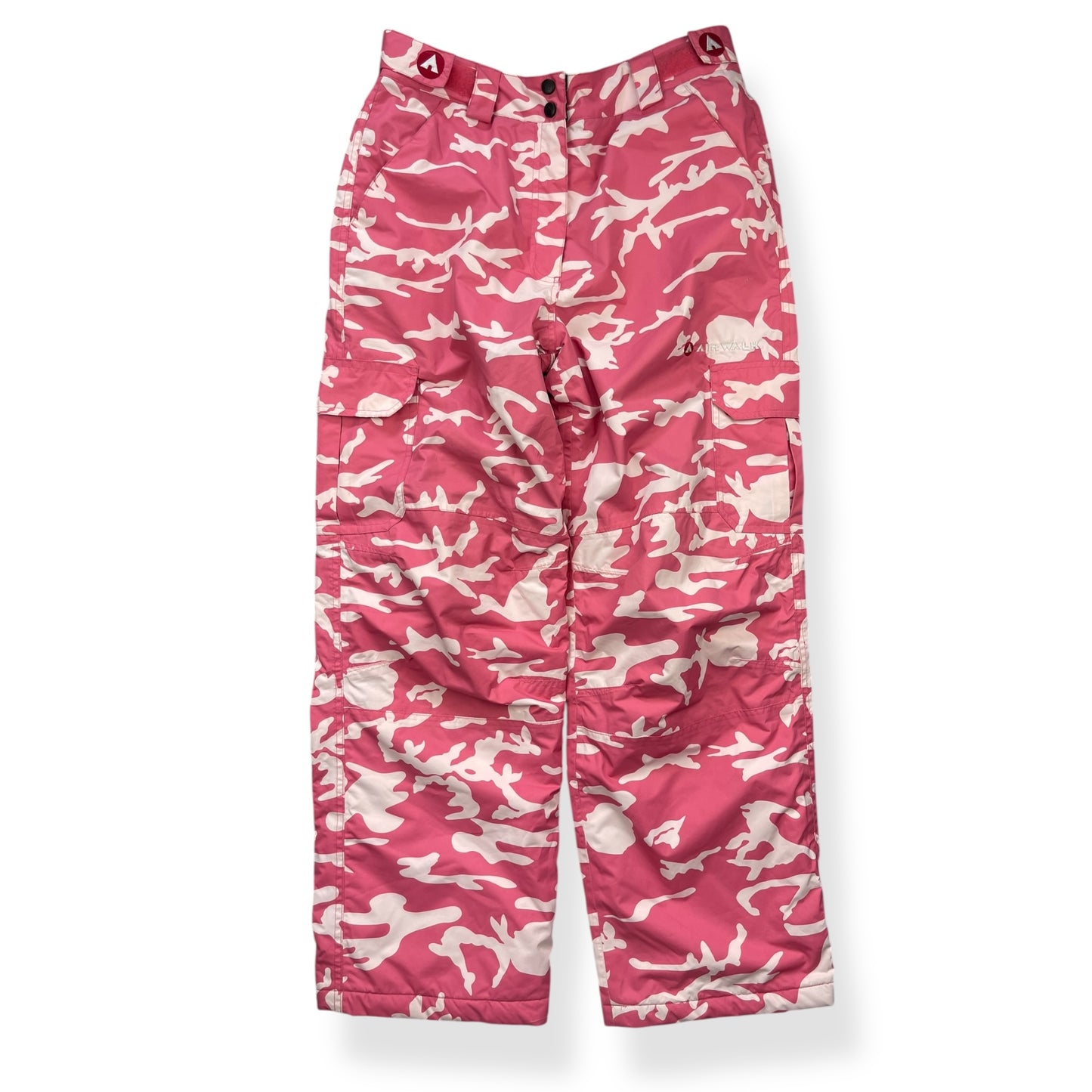 2000's Airwalk Pink Camo Goggle Jacket / Ski Trousers (L)