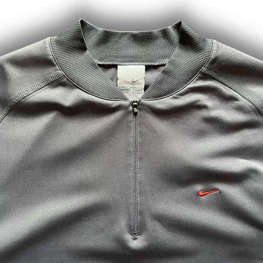 2000's Nike White Label 1/4 Zip Top (L)