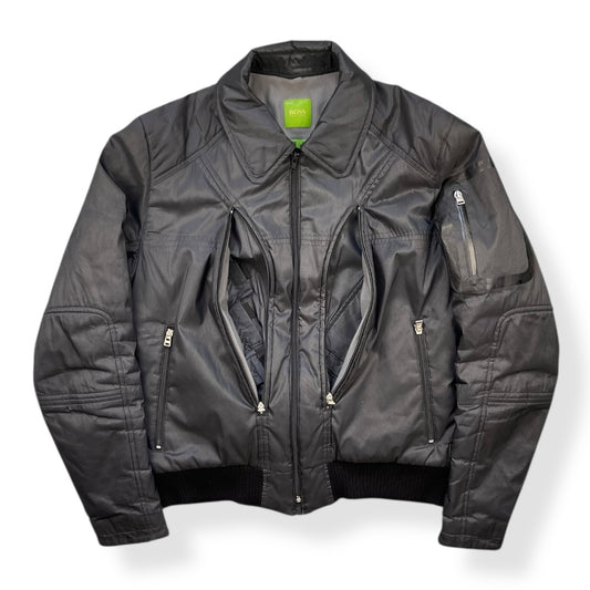 2000's Hugo Boss Stealth Pocket Bomber Jacket (M)