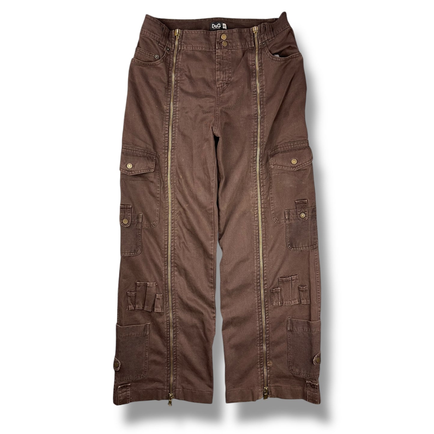 2003 Dolce & Gabbana Full Zip Cargo Trousers (30)