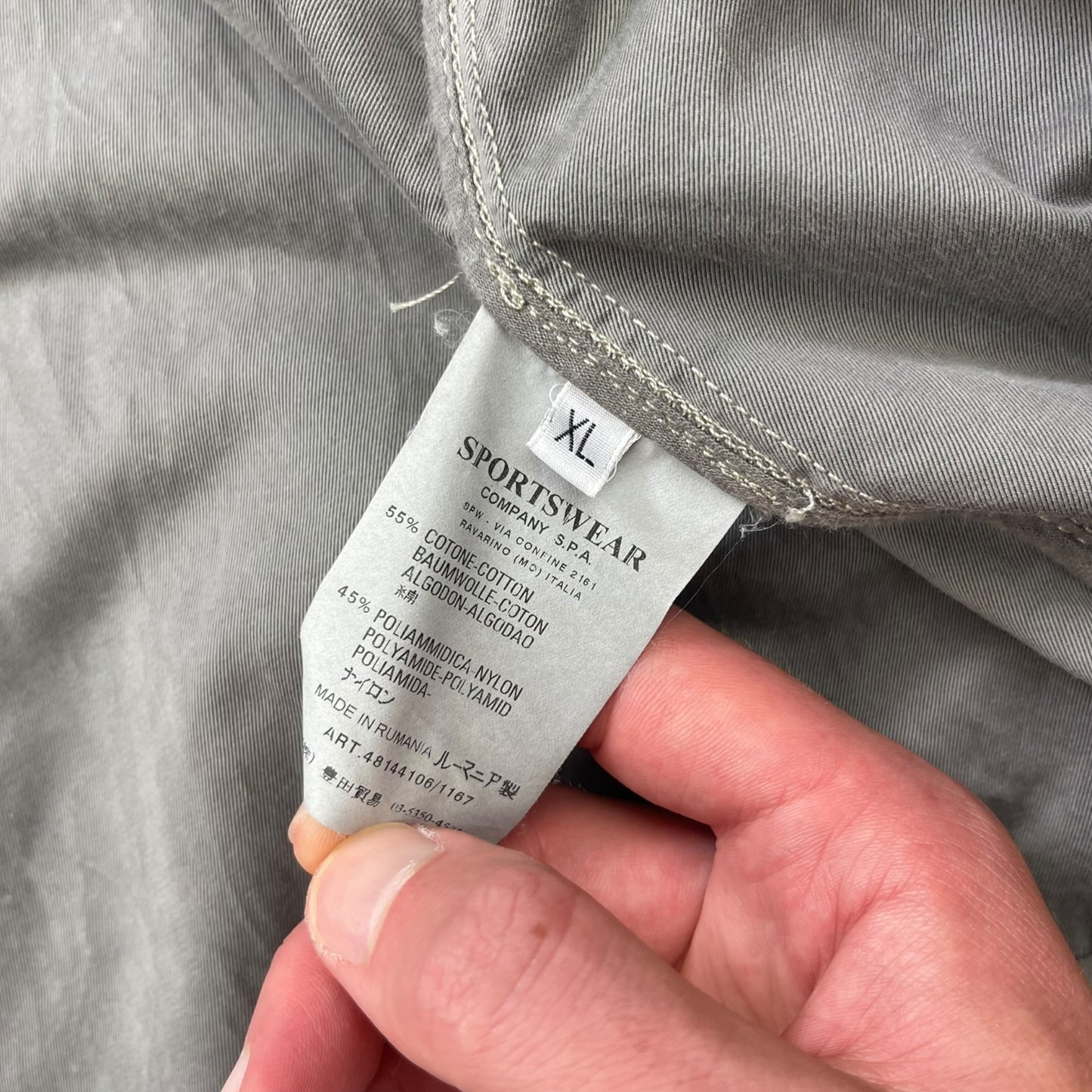 SS2008 Stone Island Denims Flight Jacket (M)