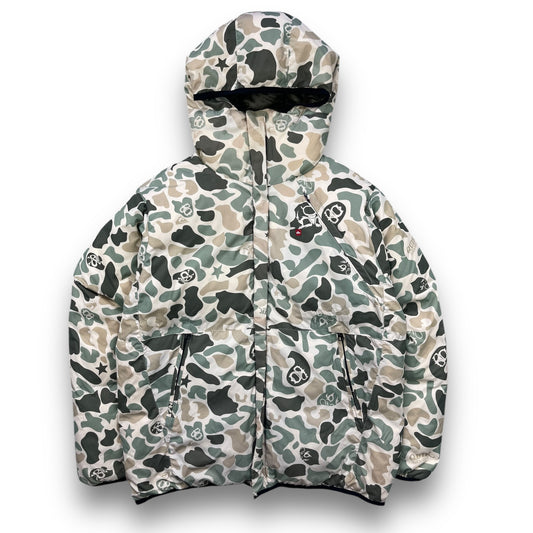 2000's Quiksilver Reversible Puffer Jacket (M)