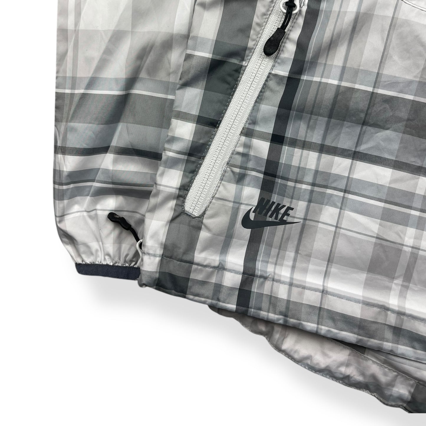 2000's Nike Plaid 1/4 Zip Jacket (S)