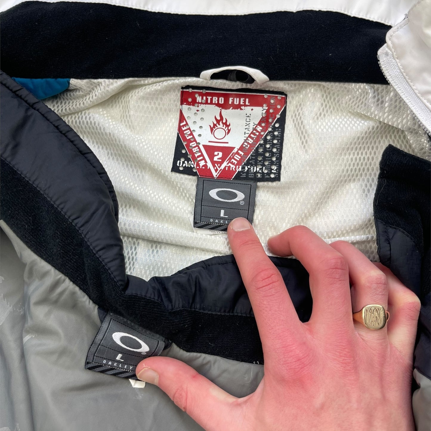 2005 Oakley Nitro Fuel 2in1 Ventilated Jacket (L)