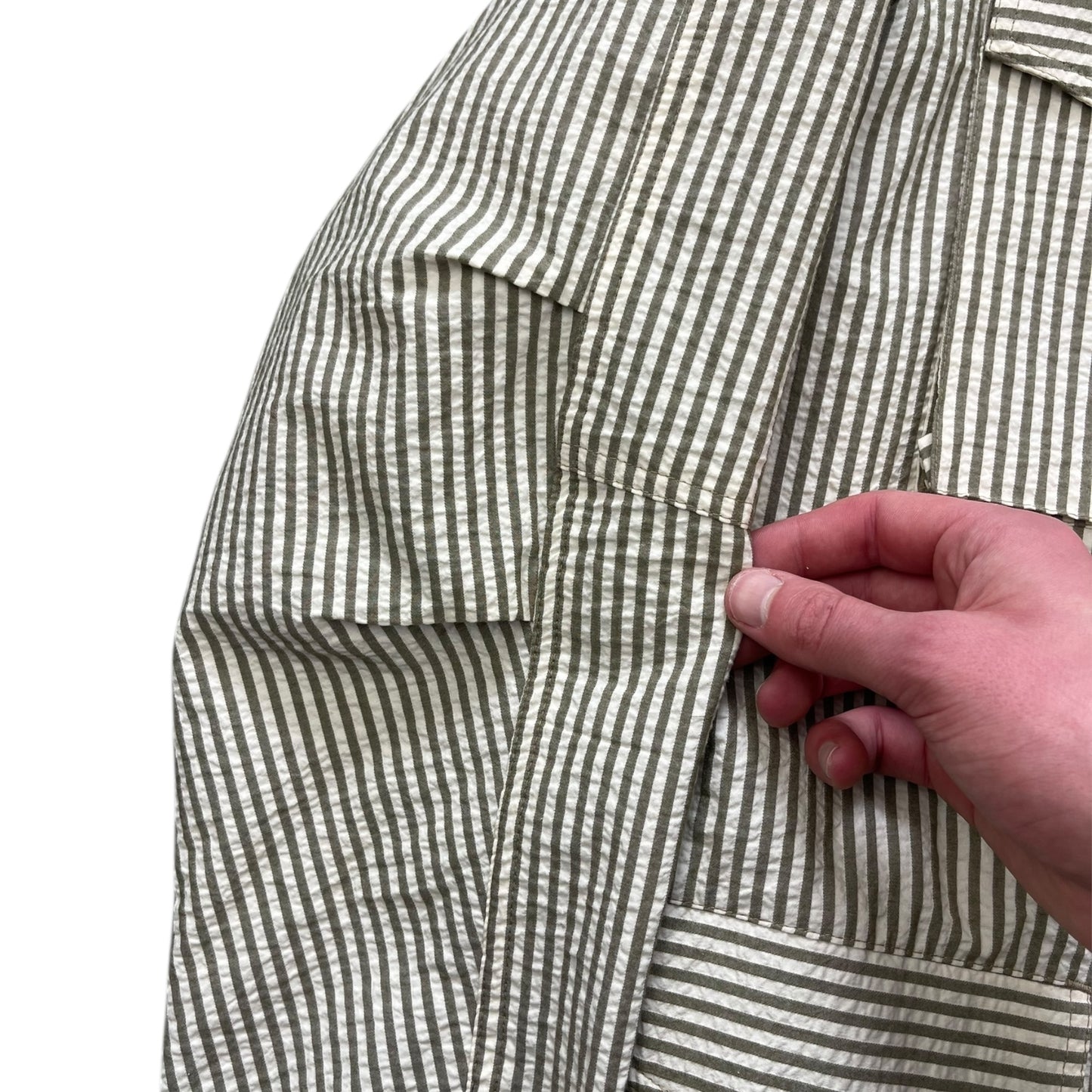 2000's Maharishi Seersucker M65 Jacket (L)