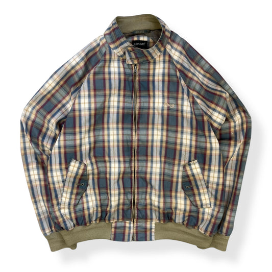2000's Schott NYC Plaid Jacket (XL)