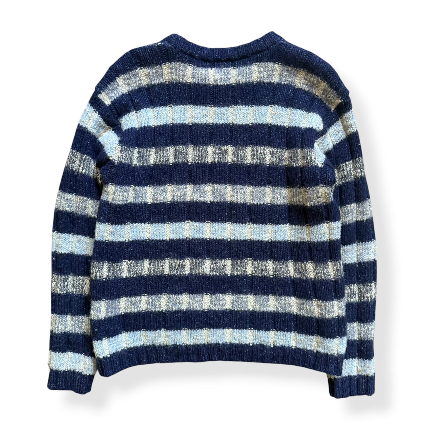 1990's Armani Jeans Striped Knitted Jumper (M)