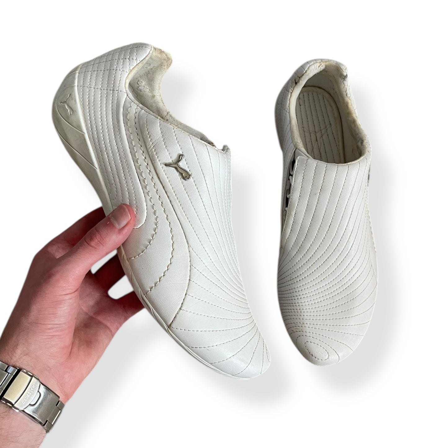 2000's Puma Sokuto White Leather (UK9)