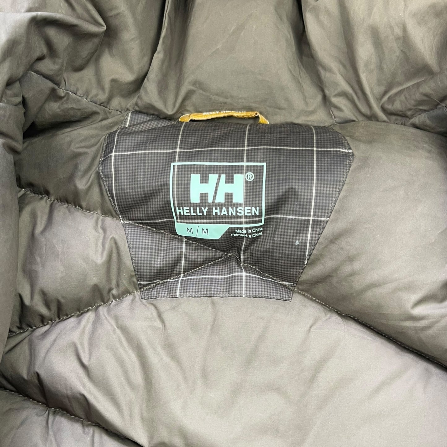 Helly Hansen Plaid Puffer Jacket (M)