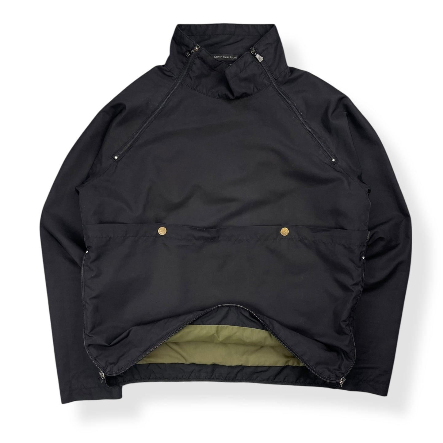 2000's Calvin Klein Dual Zip Convertible Jacket (S)