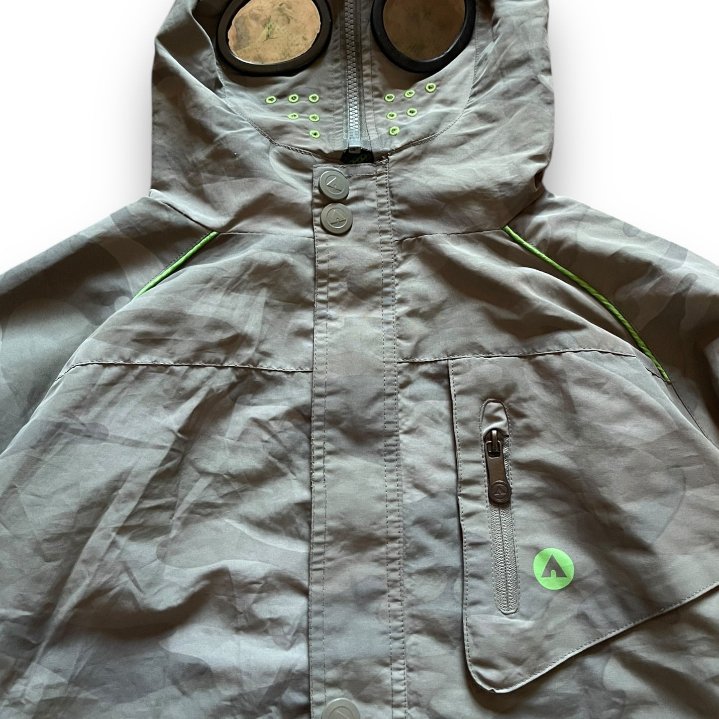 2000's Airwalk Camo Goggle Jacket (S/M)