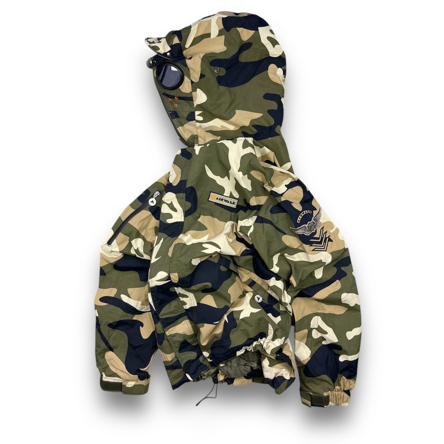 2000's Airwalk Camo Goggle Jacket (XL)