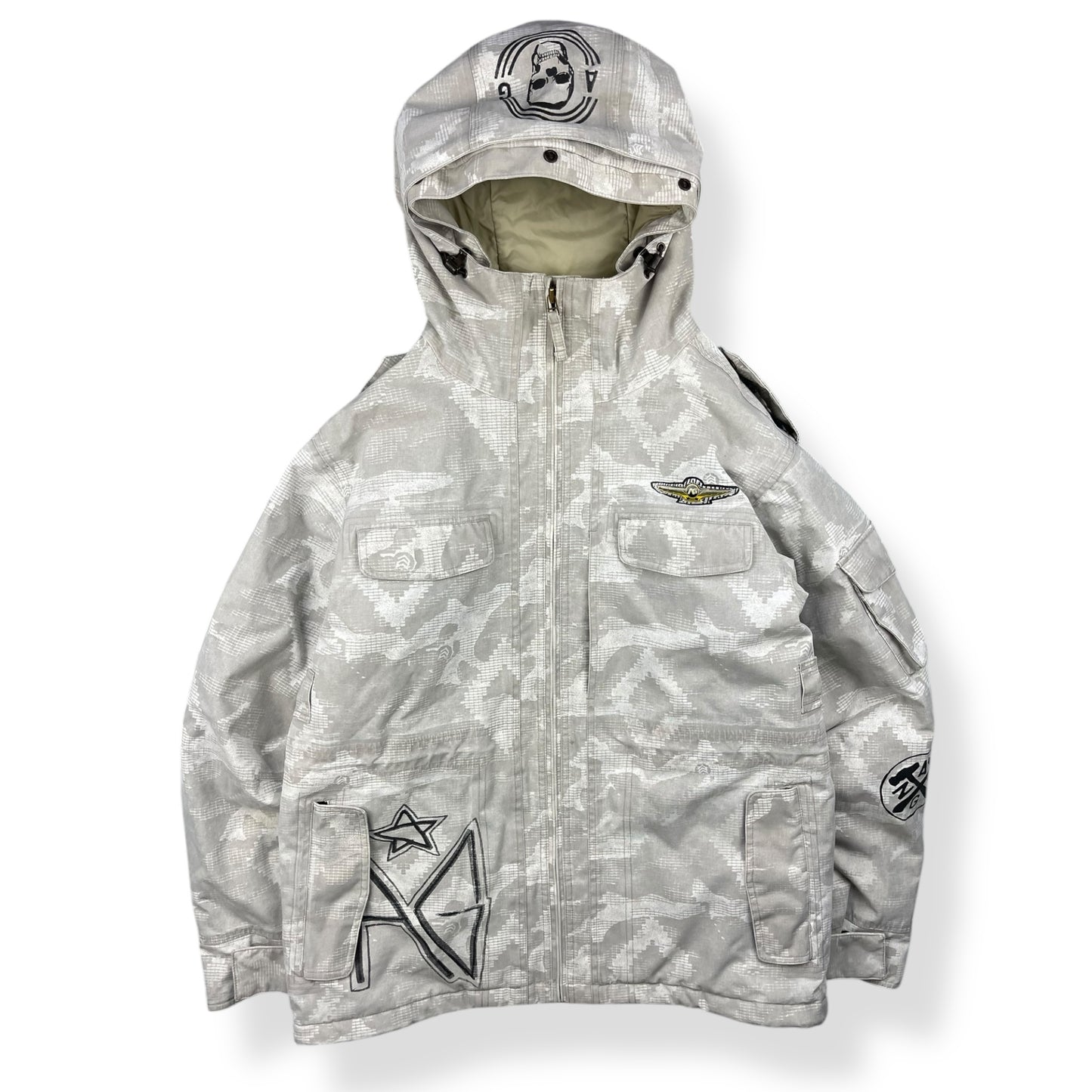 2000's Analog Digi Camo Jacket (L)