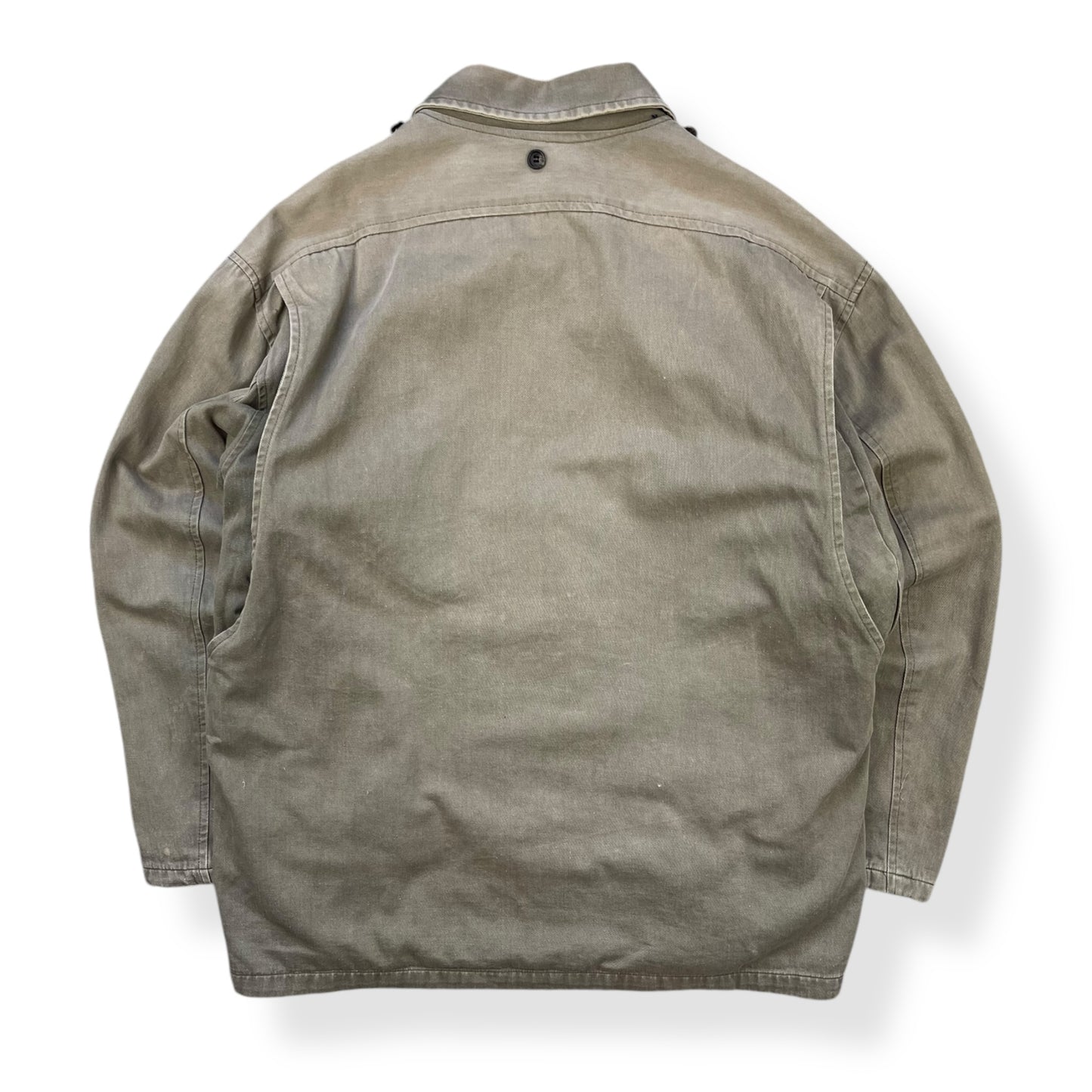 1980's Stussy Plaid Interior Work Jacket (L)