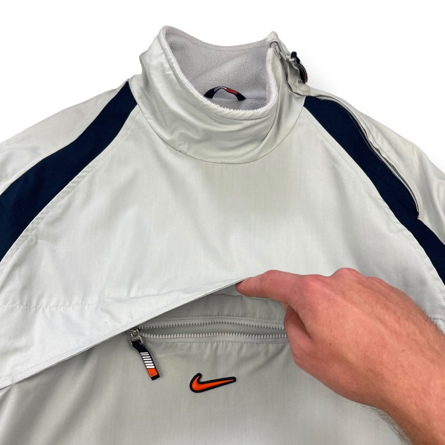 2000's Nike Reversible Fleece Sidewinder Jacket (L)