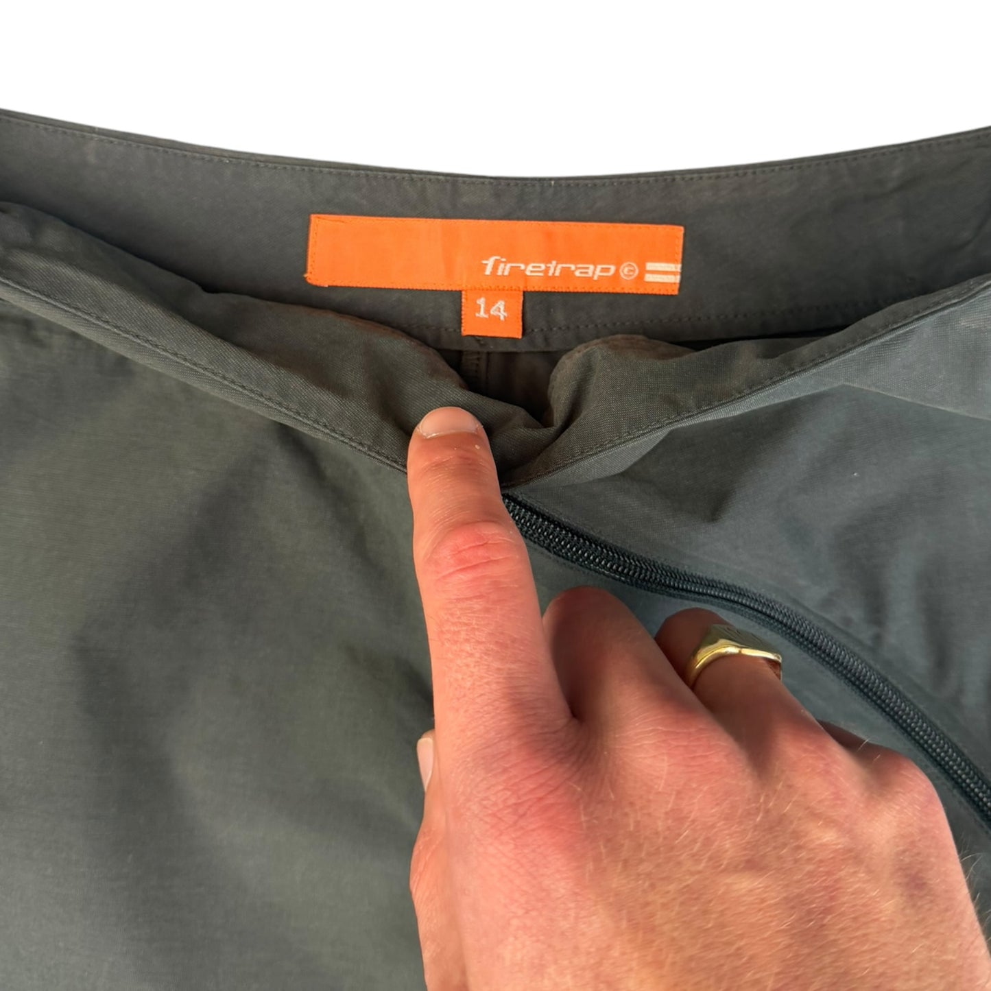 SS2000 Firetrap Asymmetric Zip Trousers (32)