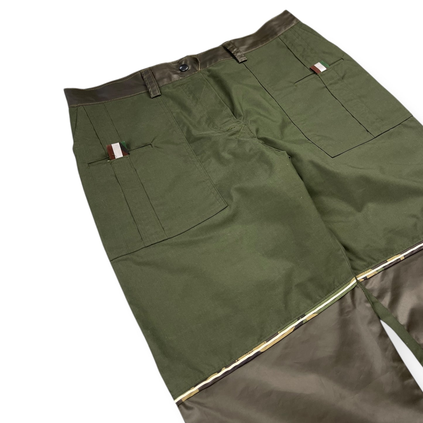1990's Maharishi Wax Panelled Cargo Trousers (32)