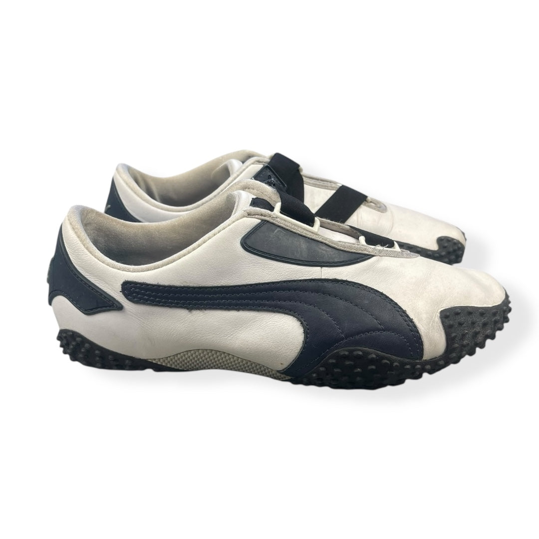 2000's Puma Mostro Leather White/Navy (UK8)