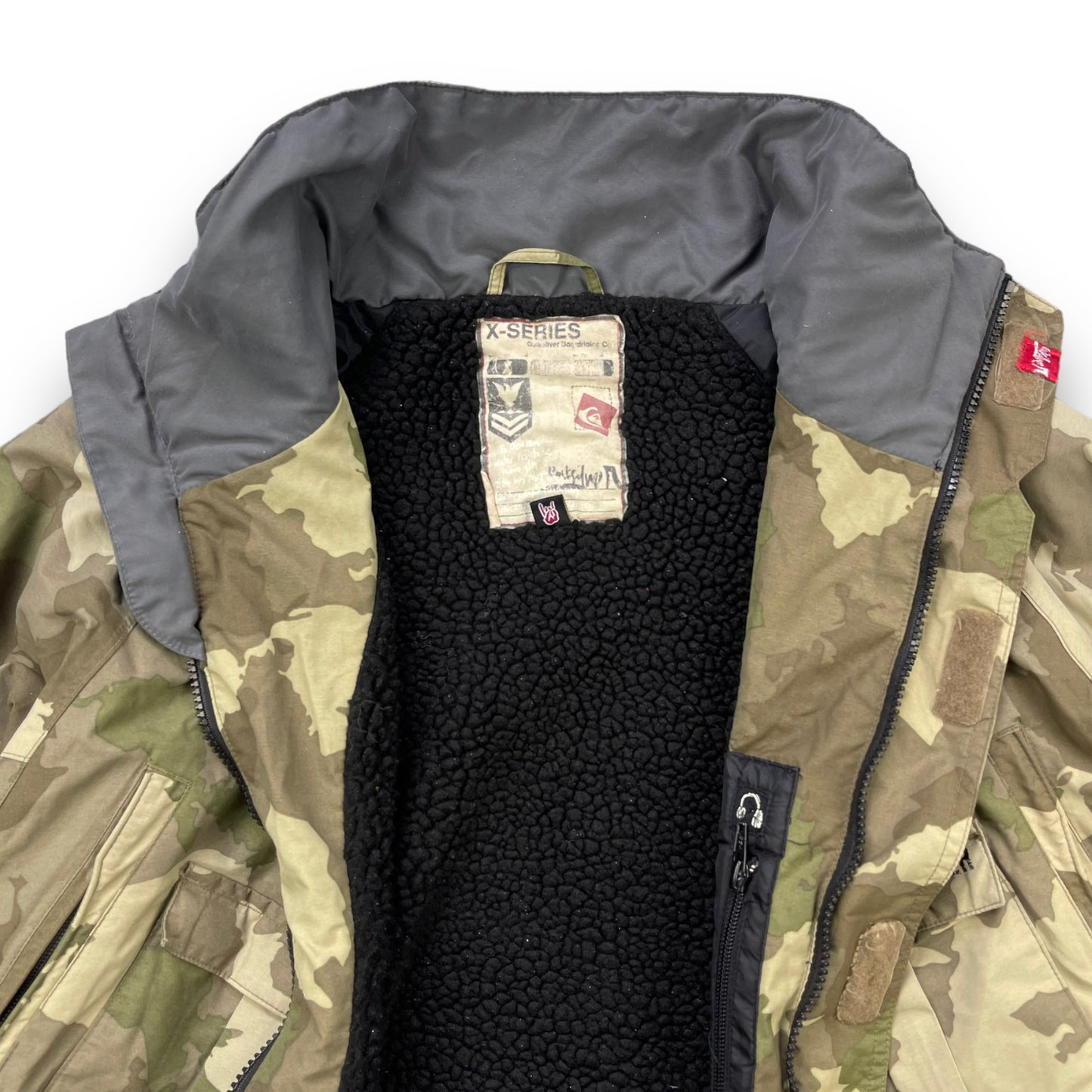 Quiksilver X-Series ‘Starwing’ Multipocket Camo Jacket (L)