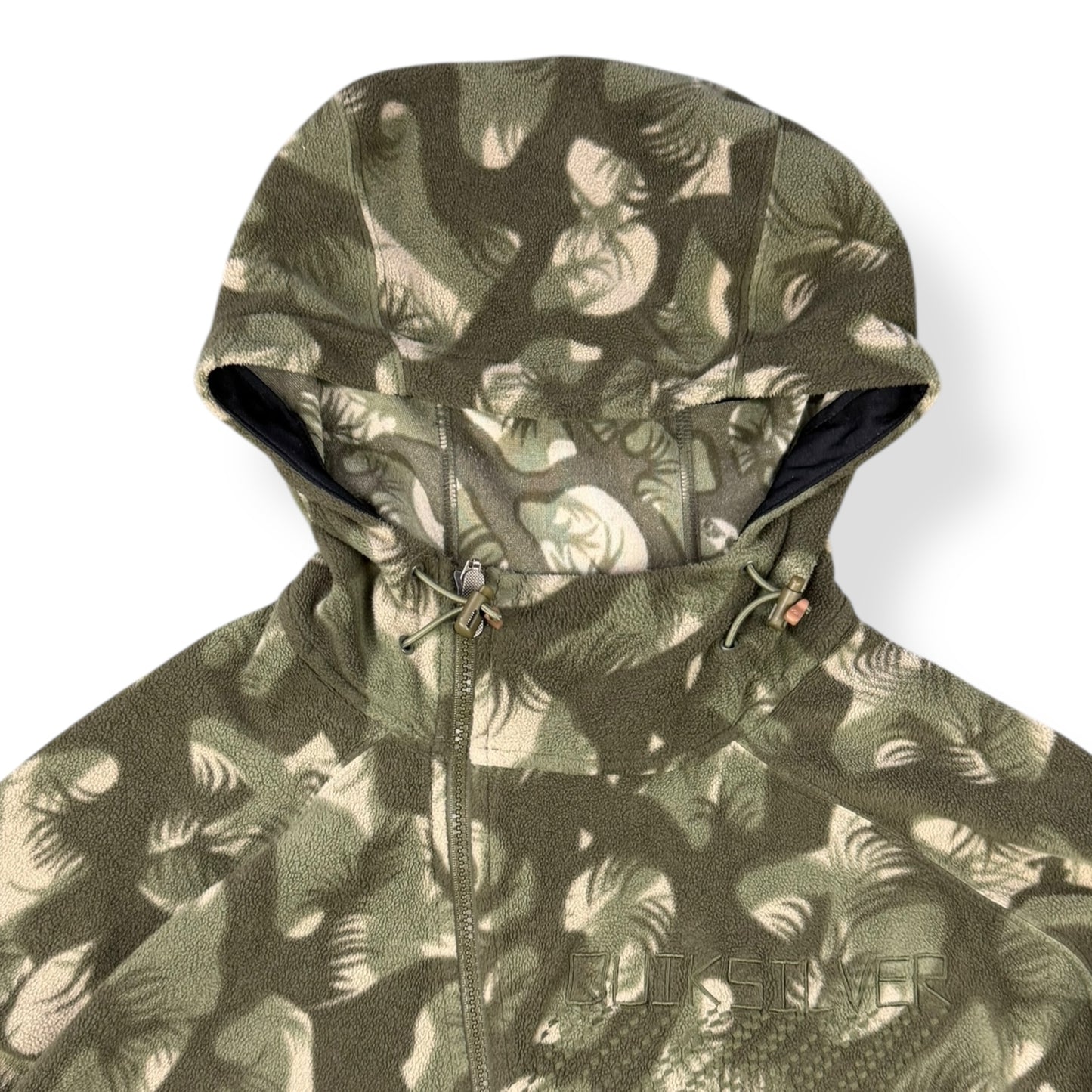 2000's Quiksilver x Maharishi Asymmetric Zip Fleece (L)