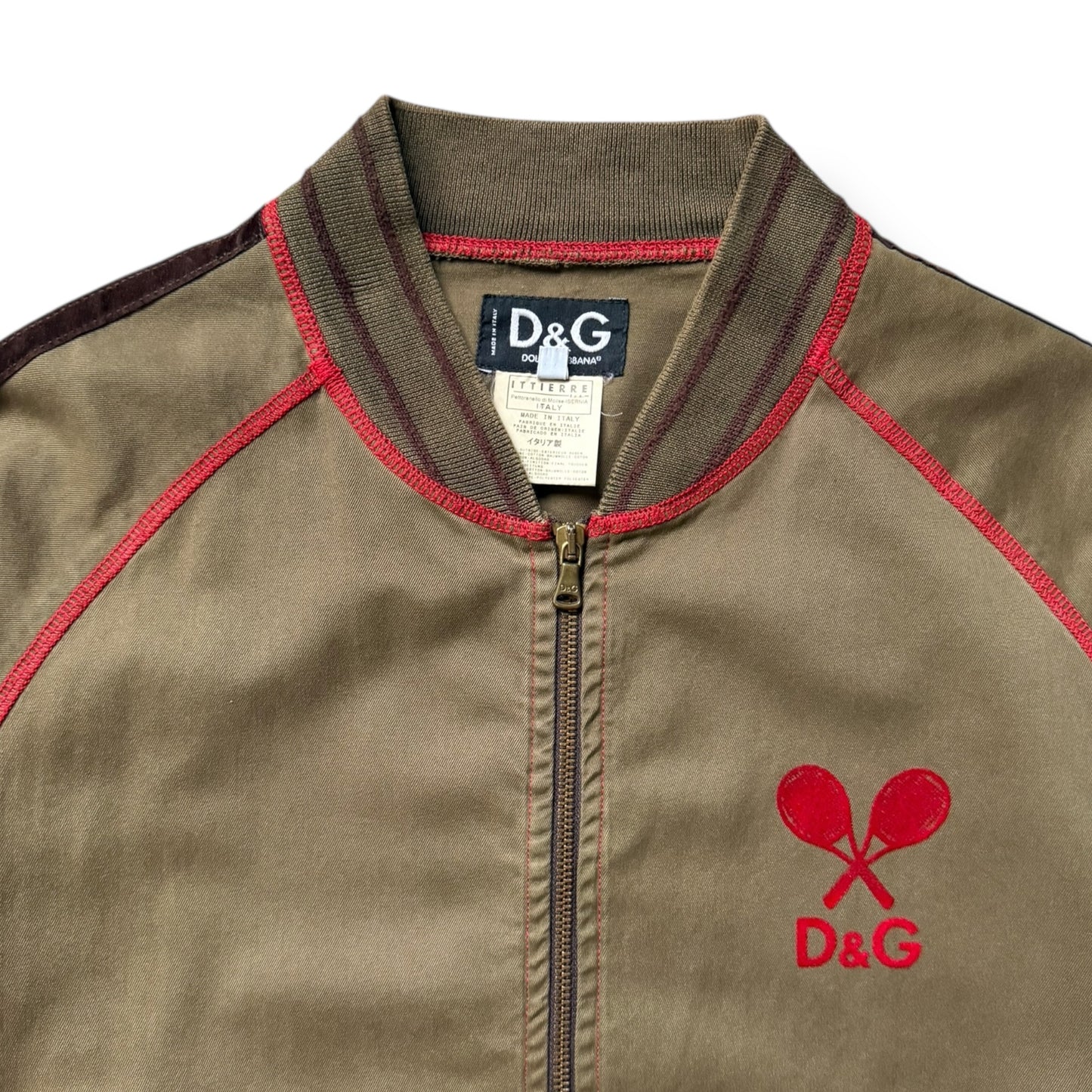 2003 Dolce & Gabbana Cotton Tennis Jacket (L)