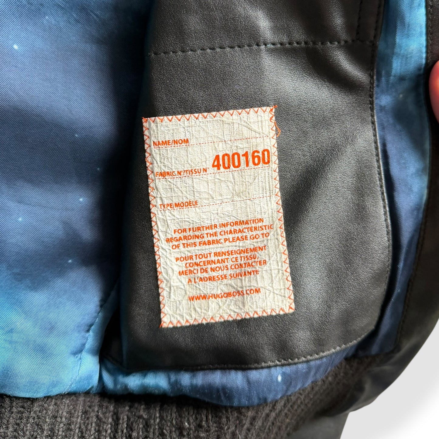 2000's Hugo Boss 'Orange' Multizip Leather Jacket (M)